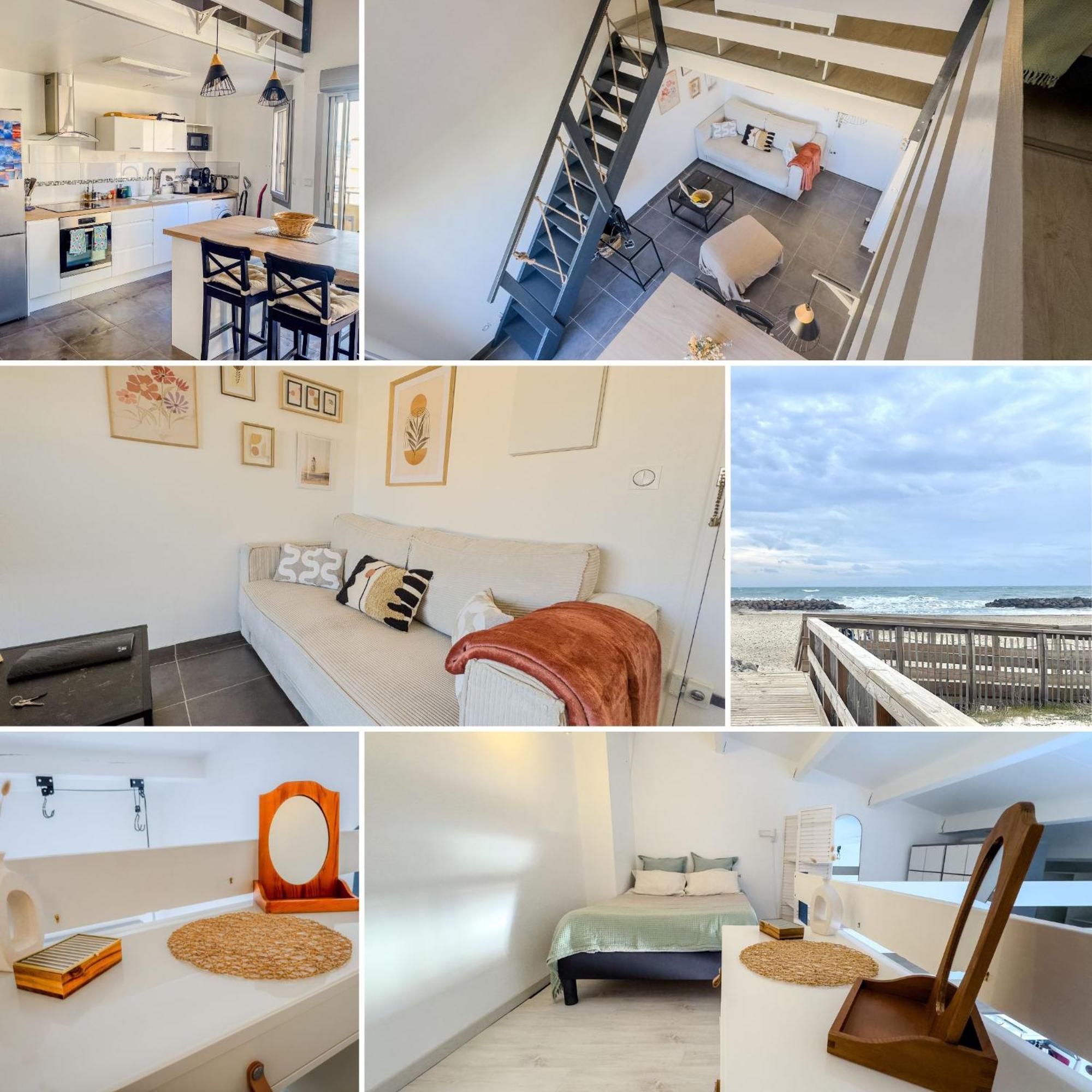 Appartement Le Vauban - 40M2 A Frontignan Plage - A 200M De La Plage - 15 Min De Sete Exterior foto